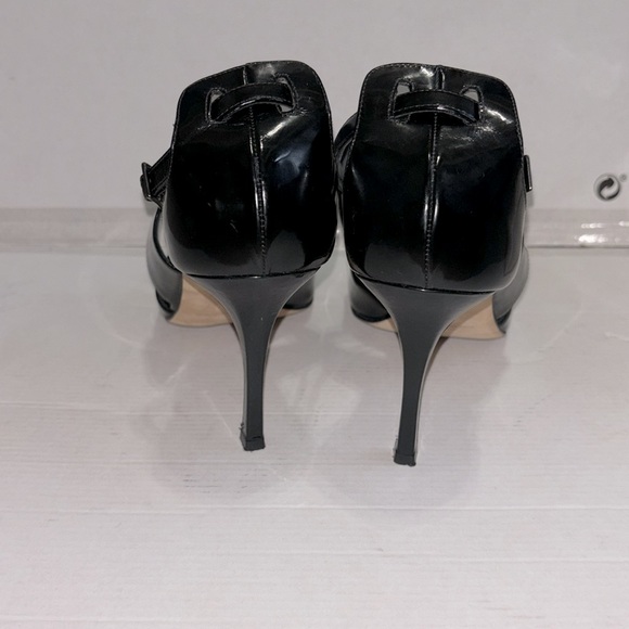 Manolo Blahnik Ginkoballo black patent leather - Picture 4 of 12